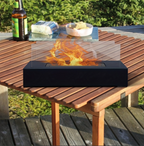 Chimenea de Mesa Llama Real Premium — Ambiente Elegante Sin Humo