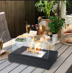 Chimenea de Mesa Llama Real Premium — Ambiente Elegante Sin Humo