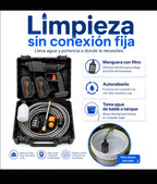 Hidrolavadora Recargable 48V + Accesorios Completos y Maletín