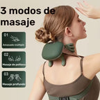Masajeador Cervical 4D con Calor Inteligente — Alivia el Dolor de Cuello